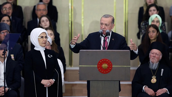 Erdoğan 'Daha yaşanabilir bir dünya için'
