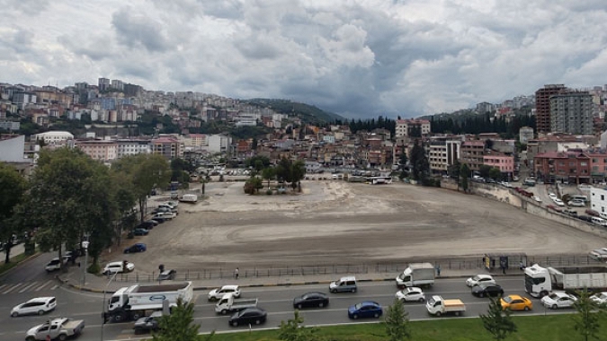 Büyükşehir Eski Otogarı Otopark Yaptı